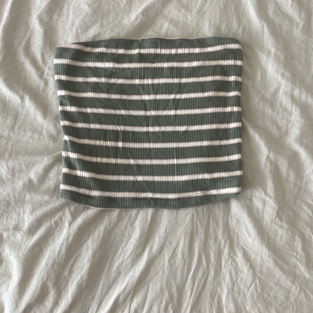 American eagle  striped tube top